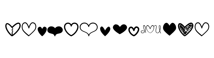 MF Love Dings  Free Fonts Download