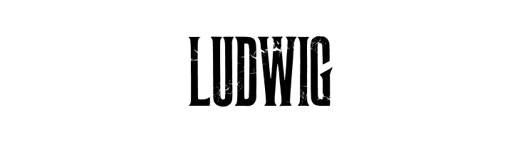 LUDWIG Midnight Moon Font