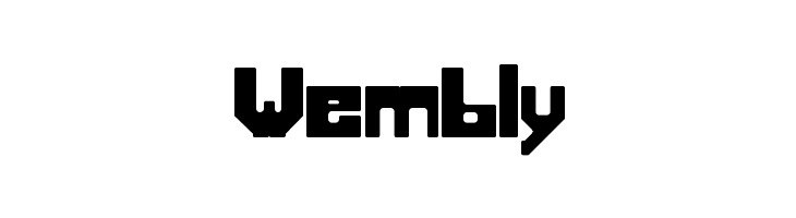 blocking Regular  Free Fonts Download