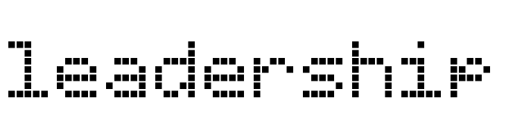 écran monochrome / monochrome display Regular  Free Fonts Download