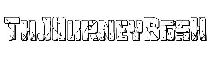 Tower Ruins 3D  Free Fonts Download