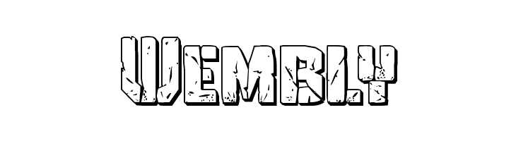 Tower Ruins 3D  Free Fonts Download