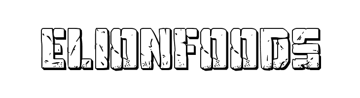 Tower Ruins 3D  Free Fonts Download