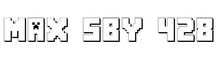 MINECRAFT PE  Free Fonts Download