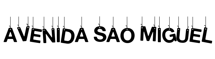 Hanging Letters  Free Fonts Download