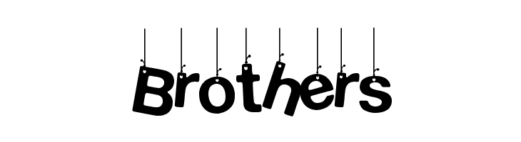 Hanging Letters  Free Fonts Download