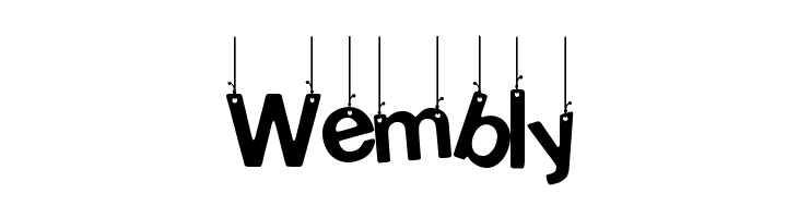 Hanging Letters  Free Fonts Download