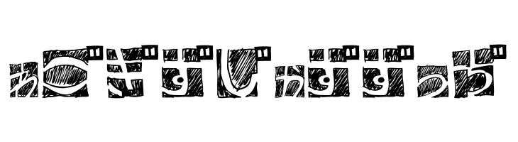 BDHiraganaKuro  Free Fonts Download