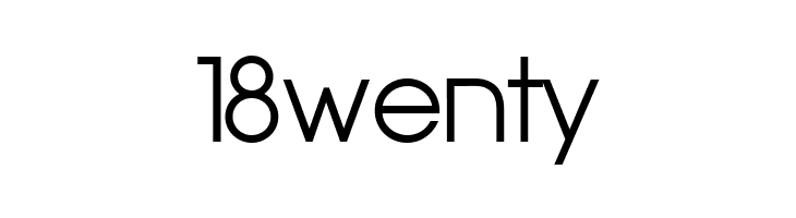 18wenty Hasteristico Bold Font