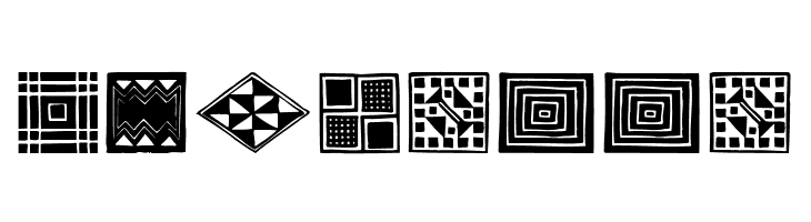 AfricanOrnamentsOne  Free Fonts Download