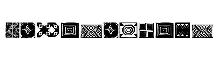 AfricanOrnamentsOne  Free Fonts Download