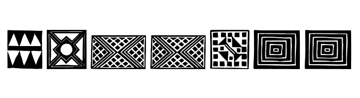 AfricanOrnamentsOne  Free Fonts Download