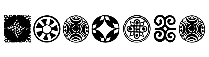 AfricanOrnamentsOne  Free Fonts Download