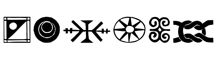 AfricanOrnamentsOne  Free Fonts Download