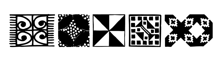 AfricanOrnamentsOne  Free Fonts Download