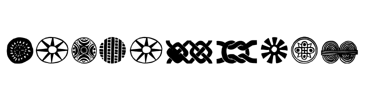 AfricanOrnamentsOne  Free Fonts Download