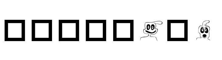 10 Lil' Ghosts  Free Fonts Download