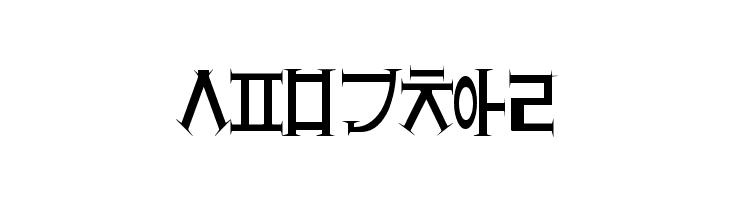 crazyhangul  Free Fonts Download