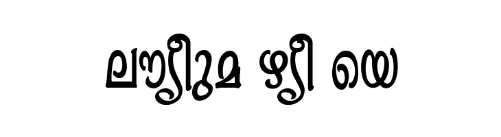 Ashique ML Minnu Bold  Free Fonts Download
