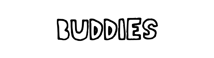buddies IndernikGold Font