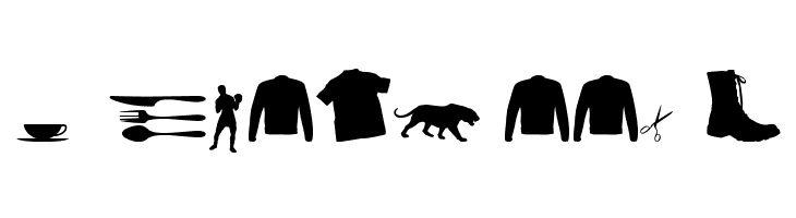 Mixed Silhouettes Free vol 4  Free Fonts Download