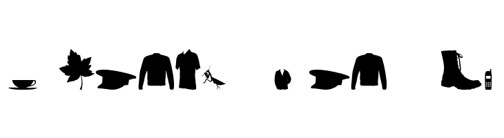 Mixed Silhouettes Free vol 4  Free Fonts Download