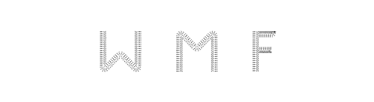 Glyph Stitch v4Regular  Free Fonts Download