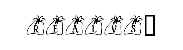 KR Santas Bag  Free Fonts Download