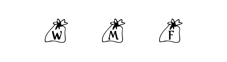 KR Santas Bag  Free Fonts Download