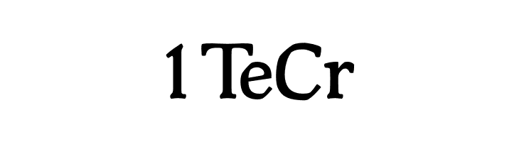 1TeCr OPTIMagnaCarta-DemiBold Font