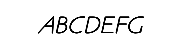 OPTICookeSans-Italic  Free Fonts Download