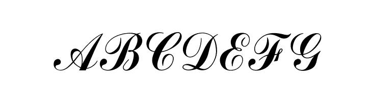 OPTICommercial-Script  Free Fonts Download