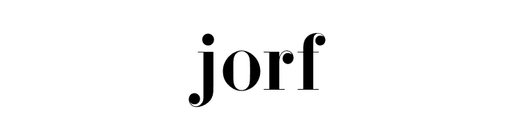 jorf OPTIDiode Font