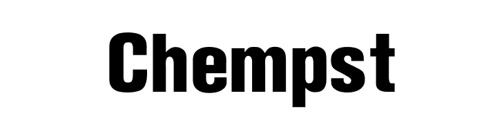 Chempst OPTIAkrogroteskBlack-Cond Font