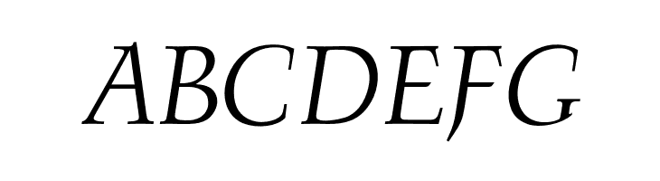 OPTIFavrileLight-Italic  Free Fonts Download