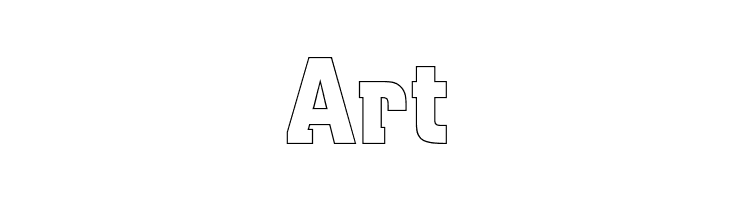 OPTIAqueduct-Outline  Free Fonts Download