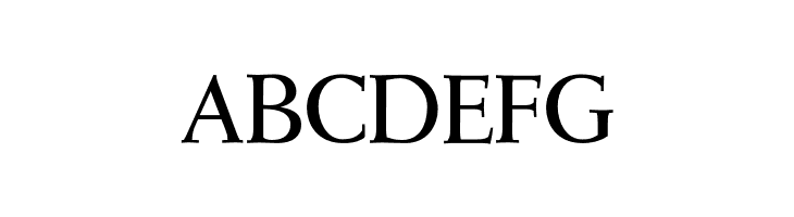 ABCDEFG OPTIDeRoos-SemiBold Font