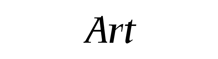 OPTIFavrileMedium-Italic  Free Fonts Download