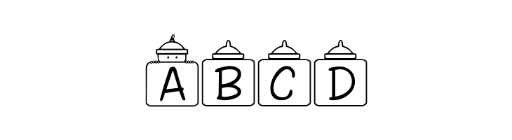 FL Peekababy!  Free Fonts Download