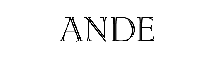 OPTIDeRoosInlineInitials  Free Fonts Download