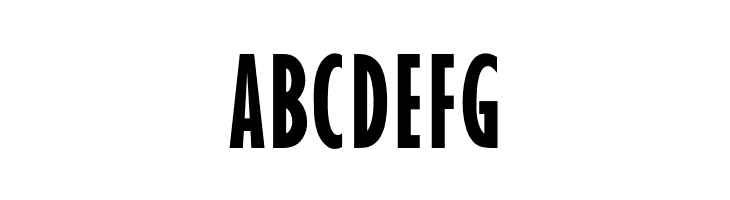 OPTIGibby-BoldXCond  Free Fonts Download