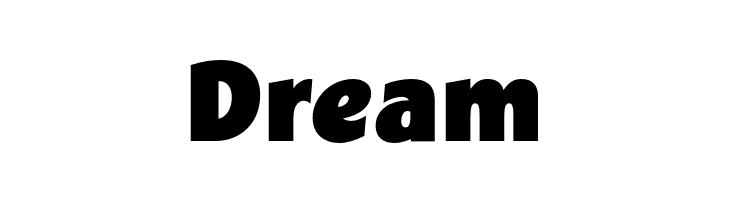 Dream OPTIBevis-ExtraBold Font
