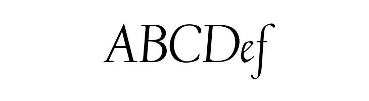 OPTIDeligne-Italic  Free Fonts Download