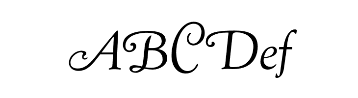 OPTIGoudy-Cursive  Free Fonts Download