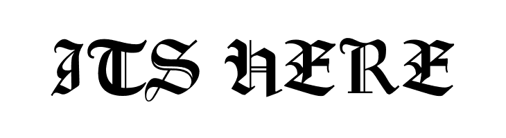 OPTIGoudy-Text  Free Fonts Download