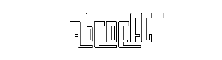 Cosmic Age Outline  Free Fonts Download