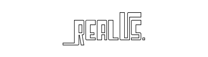 Cosmic Age Outline  Free Fonts Download