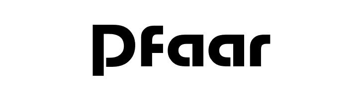 Pfaar OPTIManfred Font