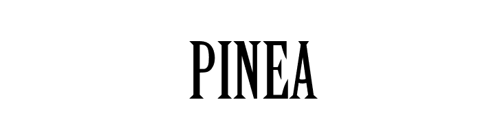 PINEA OPTILatin-Elongated Font