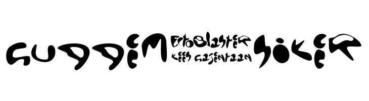 EctoBlaster  Free Fonts Download